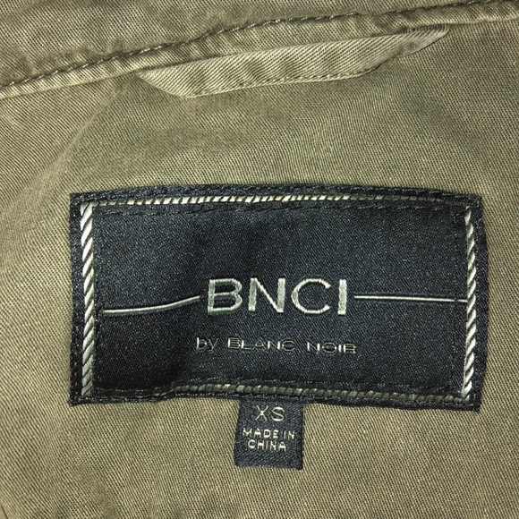 Military Green Coat by BNCI by blanc noir - Picture 4 of 4